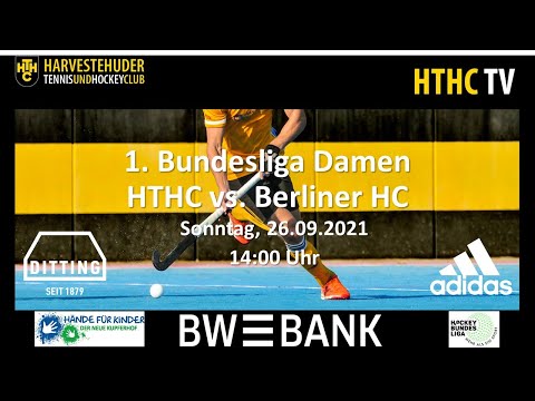 HTHC TV - 1. Bundesliga Damen - HTHC vs Berliner HC - 26.09.2021 14.00 h
