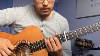 Atoms For Peace - Amok (Live Guitar Part) Tutorial