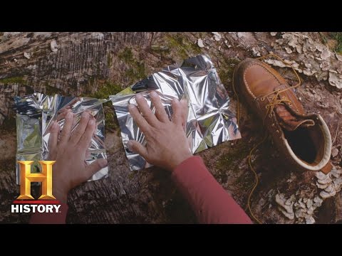 Alone: Survival Hacks: Mylar Emergency Blanket | History