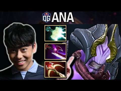OG.ANA SMURF FACELESS VOID WITH 20 KILLS - DOTA 2 7.28 GAMEPLAY