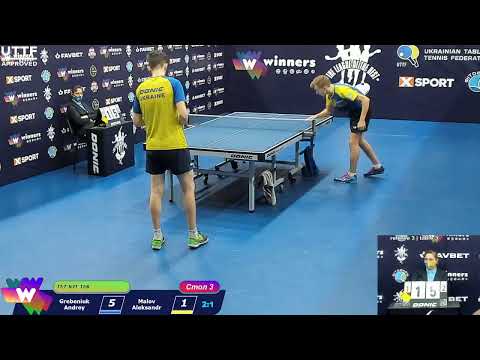 Grebeniuk Andrey - Malov Aleksandr Final games League of best Table Tennis 20.12.2020 12:30