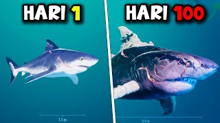 100 DAYS OF BEING THE MOST FIERCE SHARK IN THE OCEAN - Maneater INDONESIA PART 1