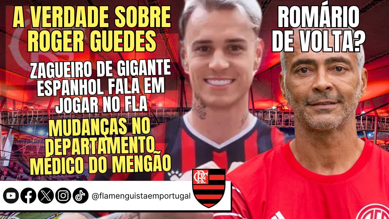 VERDADE SOBRE R. GUEDES | ROMÁRIO DE VOLTA? | ZAGUEIRO DE ESPANHOL SOBRE JOGAR NO FLA | TANURE FORA
