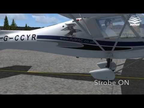 Comco Ikarus C42 Startup