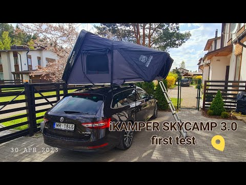 iKAMPER SKYCAMP 3.0 1st Test