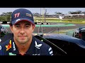 How often does Checo Perez blink in a lap of Brazil? ??? | @Oracle Virtual Laps