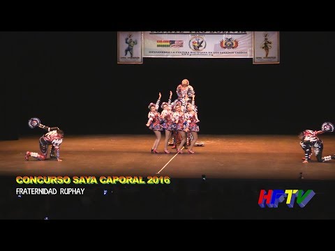 2do. Lugar RUPHAY - Memorias Concurso de Saya Caporal 2016