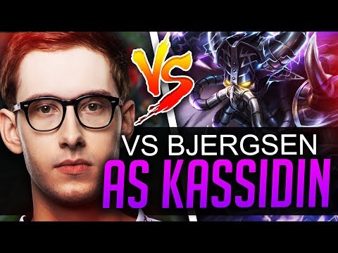 WTF?? I CAN'T BELIEVE I JUST LANED AGAINST BJERGSEN.. - Challenger to RANK 1