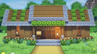 ⚒️ Minecraft | How To Build a Survival Wooden House