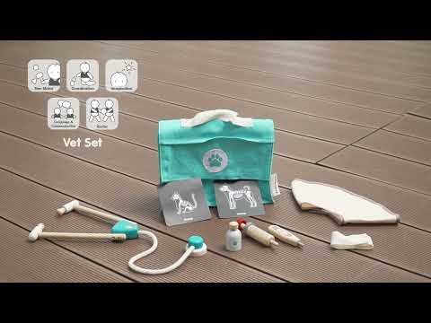 Slide 7 - Vet Set, 9 Pieces (video)