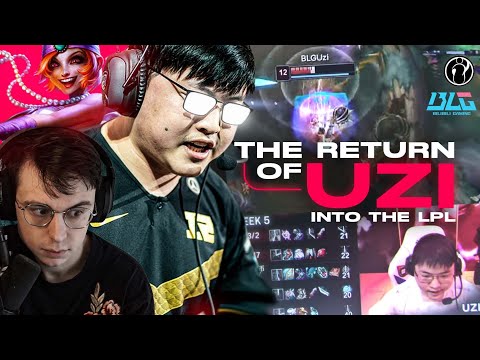 THE RETURN OF UZI | BLG VS IG | FEAT. IWILLDOMINATE - CAEDREL