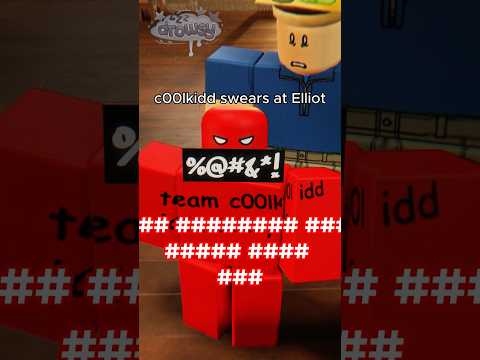 C00lkidd swears at Elliot roblox forsaken #forsaken #roblox #moonanimator #c00lkidd