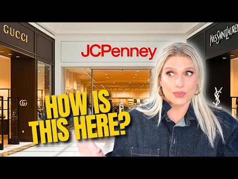 I Shopped at JCPenney in a Mega Luxury Mall!