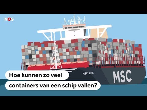 UITGELEGD: Hoe kunnen zo veel containers van een schip vallen?