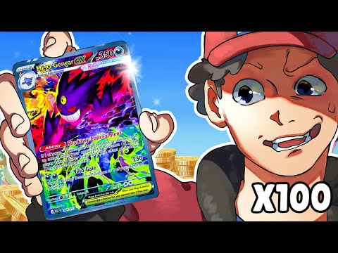 Could I Make Money Opening 100 Packs of Mega Dream Ex!