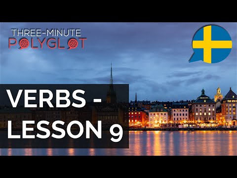 Learn Swedish: Verbs with Conjugation and Examples | Lesson 9