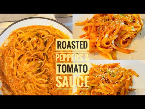 Roasted Red Pepper & Tomato Sauce | Pasta sauce