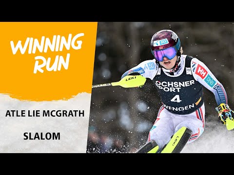 McGrath makes no mistakes in Wengen Slalom | FIS Alpine World Cup 24-25