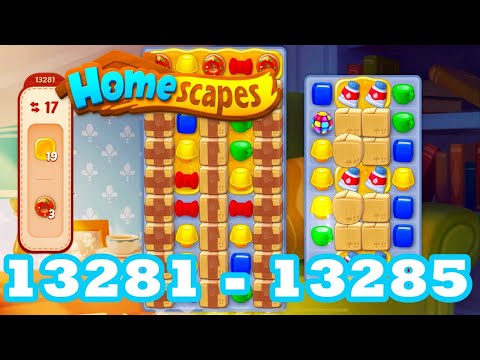 Homescapes Level 8- 13285 HD 3 - match puzzle Gameplay | android | IOS | 13282 | 13283 | 13284
