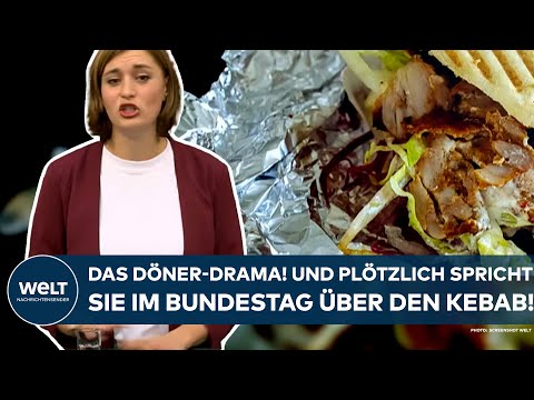 DEUTSCHLAND: Das Döner-Dilemma! Und plötzlich spricht sie im Bundestag über das türkische Gericht