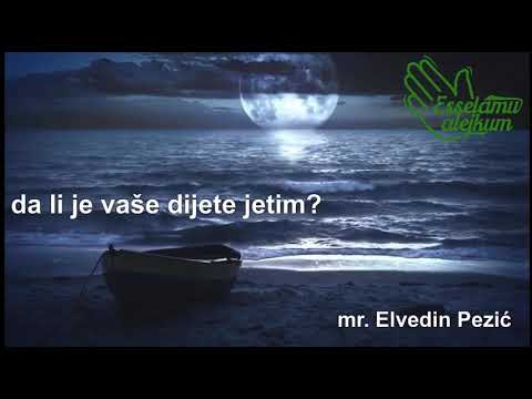 da li je vaše dijete jetim? // mr. Elvedin Pezić