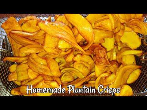 How to Make Crispy Plantain Chips | Easy Homemade Plantain Crisps Recipe