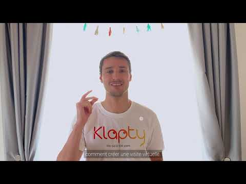 Comment créer une visite virtuelle | Tutoriel logiciel en ligne Klapty