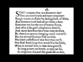 Sonnet 18 (Shakespeare) 