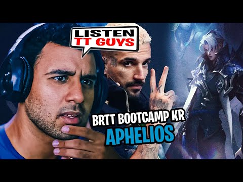 🚨 BRTT JÁ TÁ JOGANDO COM O APHELIOS CRÂNIO COMBO NA COREIA! VOVÔ ABSOLUT REAGIU