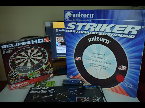 Unicorn dartboard kit