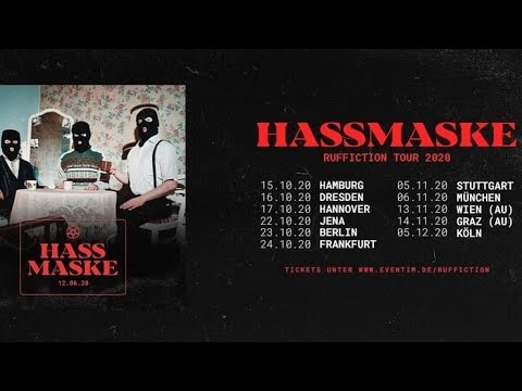 HASSMASKE TOUR 2022 JENA X RUFFICTION/ZEROZERO/TAMAS