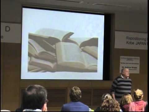 Andrew Wright. 2012. Andrew Wright at the World Storytelling Conference in Kobe, Japan, 2012 