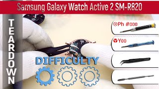 Samsung Galaxy Watch Active 2 SM-R820 ⌚ Teardown Take apart Tutorial