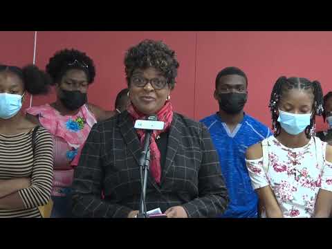 Report Seven Students get new laptops to pursue studies in Jamaica