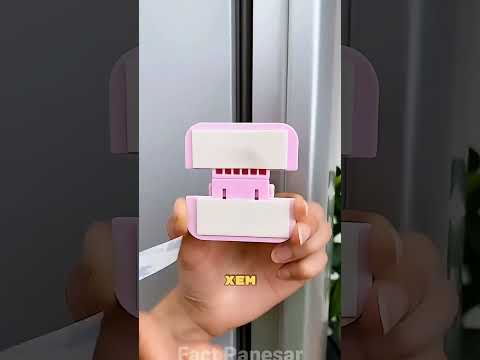 thiết bị khóa tủ lạnh thông minh.