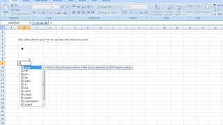 How to Print Natural Logarithm of a Number in Excel