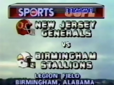 1985 USFL Week 1 - Generals vs. Stallions