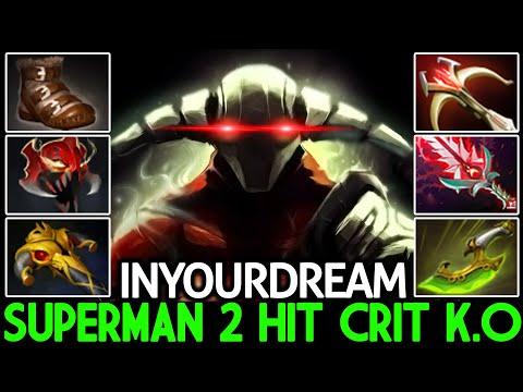 INYOURDREAM [Sven] Superman Full Physical Damage 2 Hit Crit K.O Dota 2