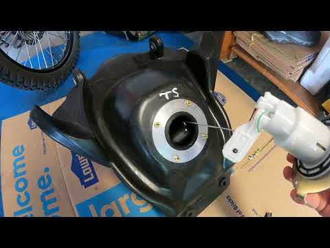 CRF 300 L Acerbis Fuel Tank Install