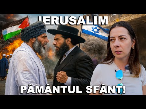 Am ajuns în CEL MAI DISPUTAT loc de pe PAMÂNT! IERUSALIM, oraşul SFÂNT în care ajung TOȚI ROMÂNII!