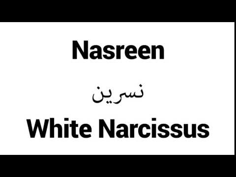 How to Pronounce Nasreen! - Middle Eastern Names