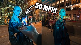 Professional Photographer Takes Pictures With An Action Cam, Insta360 Ace Pro 2 50mp