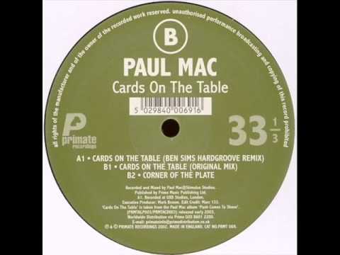 Paul Mac - Cards On The Table (Original)