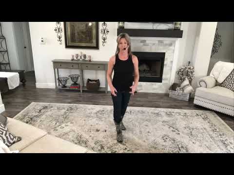 Dance with Everybody - line dance walk through