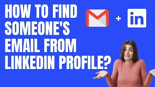 How to Find Someones Email Address From LinkedIn Profile -  Best LinkedIn Lead Generation tool 2020