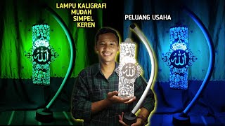 Download lagu Lampu Hias dari Pipa PVC Motif Kaligrafi mp3