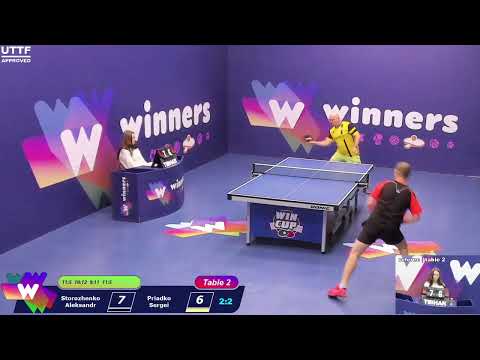 WINners CUP table 2  26.01 Storozhenko Aleksandr - Priadko Sergei  17:00