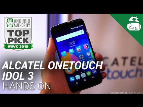 Alcatel OneTouch Idol 3 Hands On!