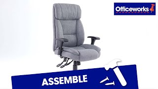 Washington Ergonomic Chair Assembly Instructions