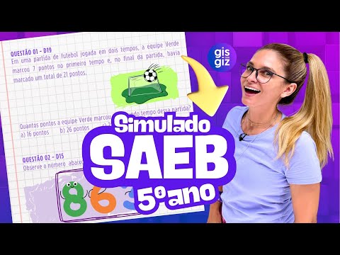 SAEB 5º ANO MATEMÁTICA SIMULADO PREPARATÓRIO